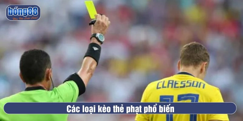 Các loại kèo thẻ phạt trong cá cược bóng đá 