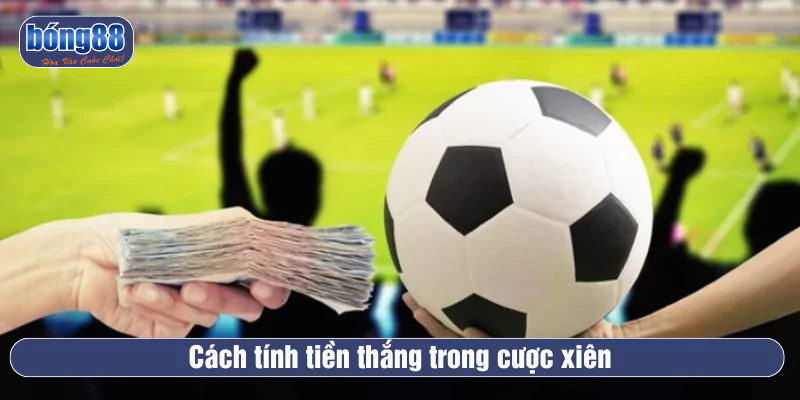 Cách tính tiền thắng của cược xiên